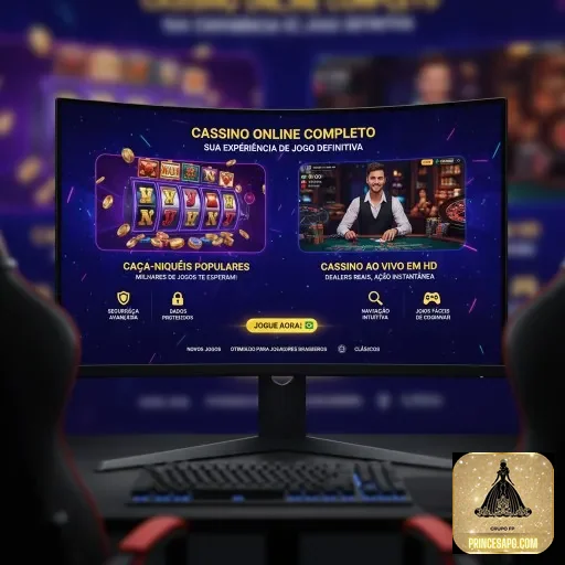 Ilustração de Caça-níqueis Diversificados