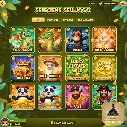 Ilustração de Jogos de Slot Empolgantes